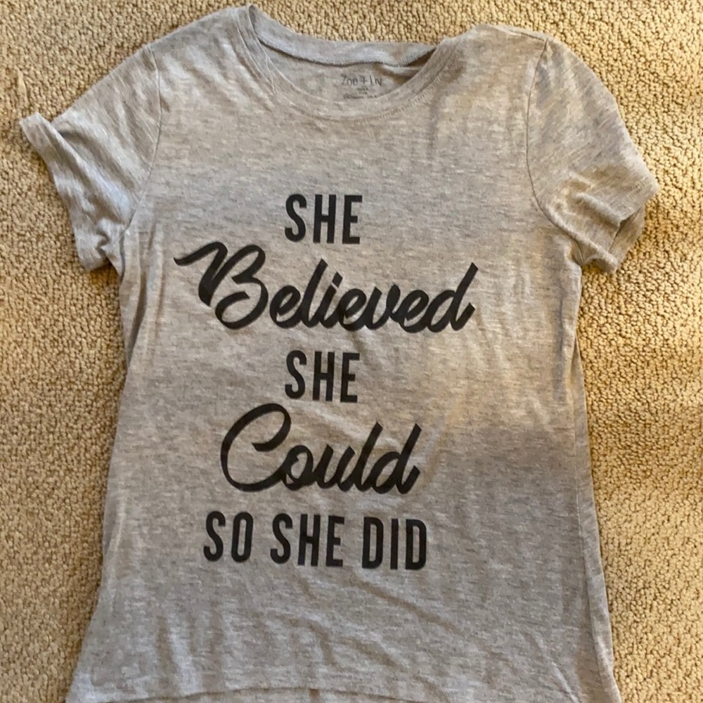 Zoe and Liv tee shirt